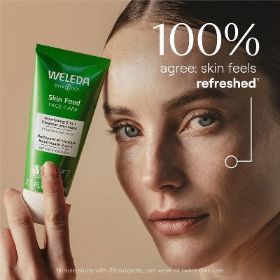 Weleda Skin Food 2-In-1 Cleanser & Mask 2.5 fl oz - New