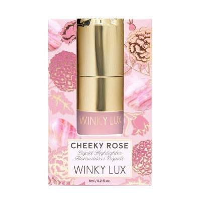 Winky Lux Cheeky Rose Liquid Highlighter Pink Opal 0.21 fl oz - Imperfect Box
