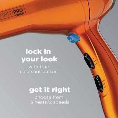 Conair AC Motor Hair Dryer Orange - Imperfect Box
