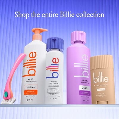 Billie Women's Malibu Razor Kit 1 Handle + Magnetic Holder + 2 Blade Refills - Imperfect Box