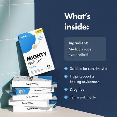 Hero Mighty Patch Invisible 24ct - New