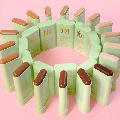 Pixi by Petra On-the-Glow BASE Foundation Beige 0.6oz - Imperfect Box