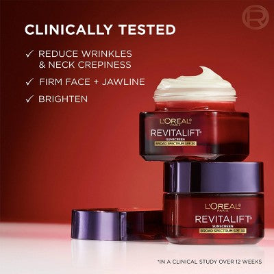 L'Oreal Paris Revitalift Triple Power Anti-Aging Moisturizer SPF 30 1.7 oz - Missing Box