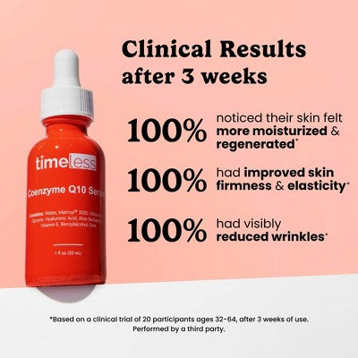 Timeless Skin Care Coenzyme Q10 Serum Refill 4 fl oz - Imperfect Box