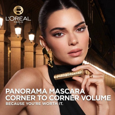 L'Oreal Paris Voluminous Panorama Volumizing and Lengthening Mascara 701 Blackest Black 0.33 fl oz - Imperfect Box
