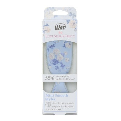 Wet Brush x LoveShackFancy Mini Shine Detangling Hair Brush Everblooming Rosettes - Imperfect Box