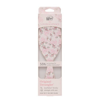 Wet Brush x LoveShackFancy Original Detangler Hair Brush Rosa Beaux - Imperfect Box