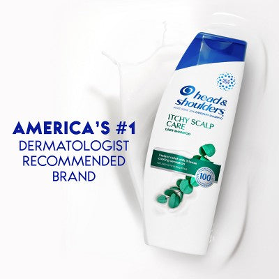 Head & Shoulders Dandruff Shampoo, Anti-Dandruff Treatment, Itchy Scalp Care for Daily Use, Paraben-Free - 20.7 fl oz