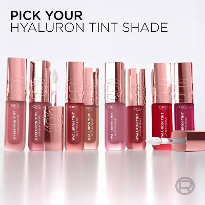 L'Oreal Paris Paradise Hyaluron Tint Lip Stain Serum 601 Worth It 0.16 fl oz - Imperfect Container
