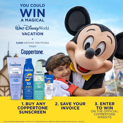 Coppertone Pure & Simple Kid's Spray SPF 50 5oz - Imperfect Container
