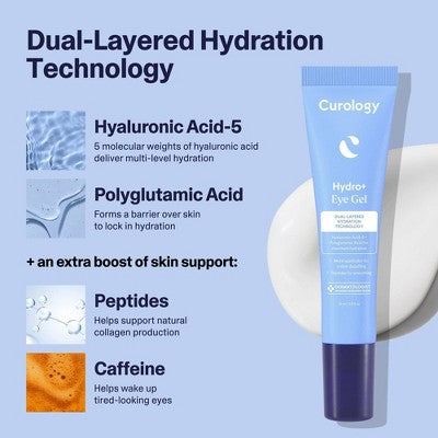 Curology Hydro+ Gel Eye Cream 0.5 fl oz - Missing Box