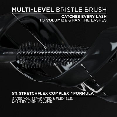 L'Oreal Paris Voluminous Panorama Volumizing and Lengthening Mascara 702 Black Brown 0.33 fl oz - Missing Box