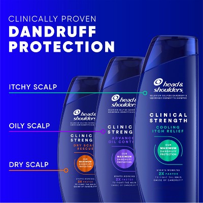 Head & Shoulders Clinical Strength Dry Scalp Rescue 2-in-1 13.5 fl oz - New