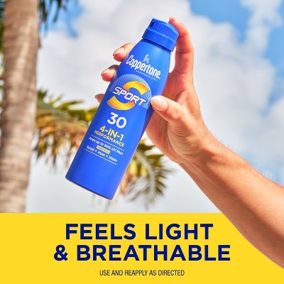 Coppertone Sport Sunscreen Spray SPF 30 Twin Pack 11oz - Imperfect Box