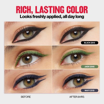Revlon ColorStay Waterproof Eyeliner; Smudger 202 Black Brown 0.01oz/2ct - Missing Box