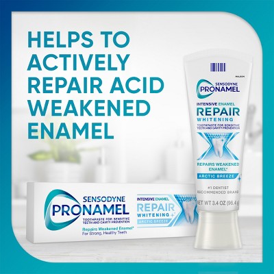 Sensodyne Pronamel Intensive Enamel Repair Whitening 3.4oz/2pk - Imperfect Box