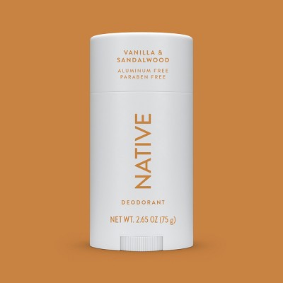 Native Solid Deodorant for Men & Women Vanilla & Sandalwood 2.65oz - New