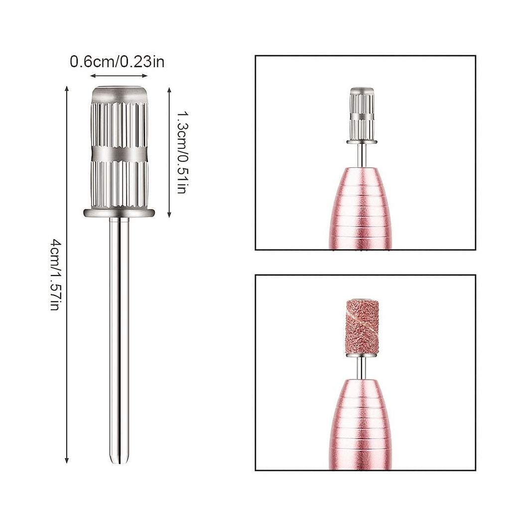 Sanding Bands for Nail Drill Shaft 3/32 inch,Drill Bits for Nails, Mandrel Bit for Nails-1