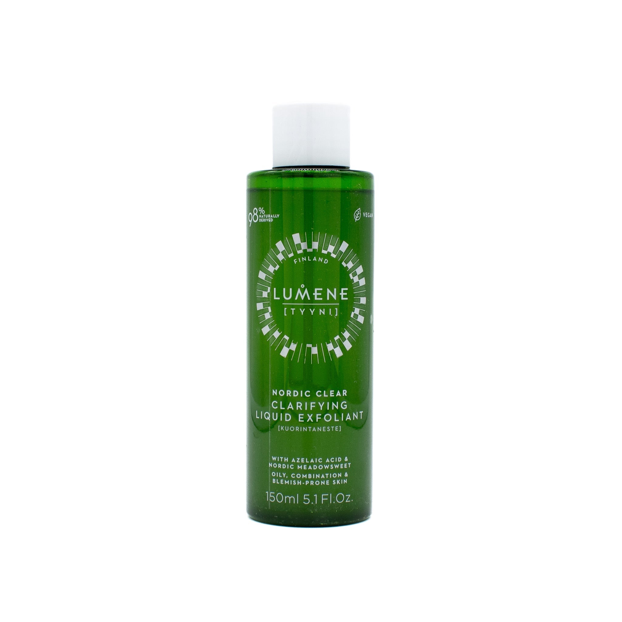 LUMENE Nordic Clear Tyyni Clarifying Liquid Exfoliant 5.1oz - New