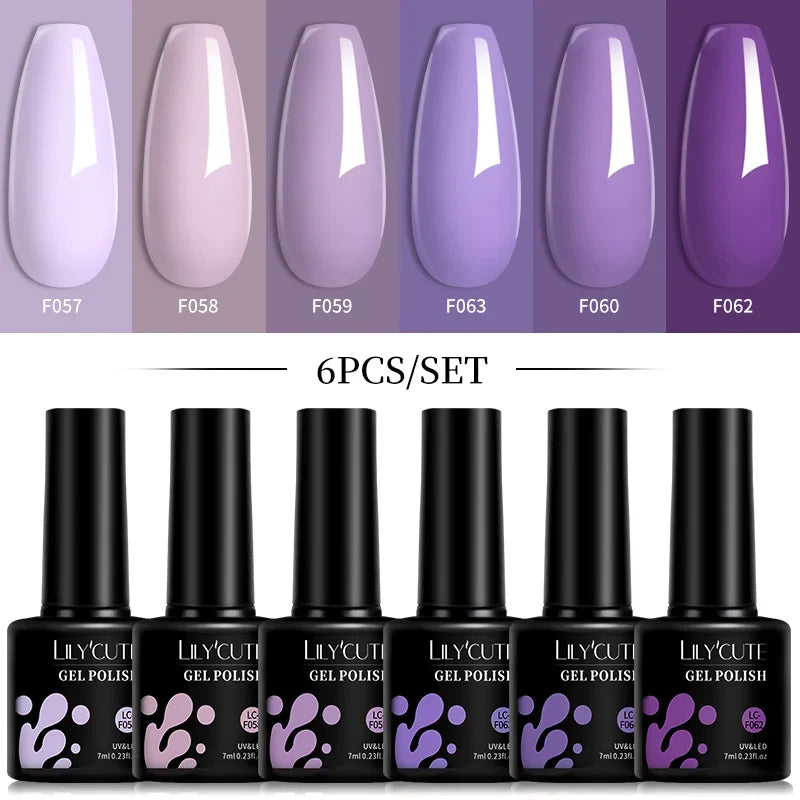 NNL Marketplace - LILYCUTE Gel Polish Set (6pc)