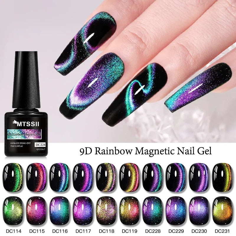 NNL Marketplace - 9D Rainbow Cat Gel Polish