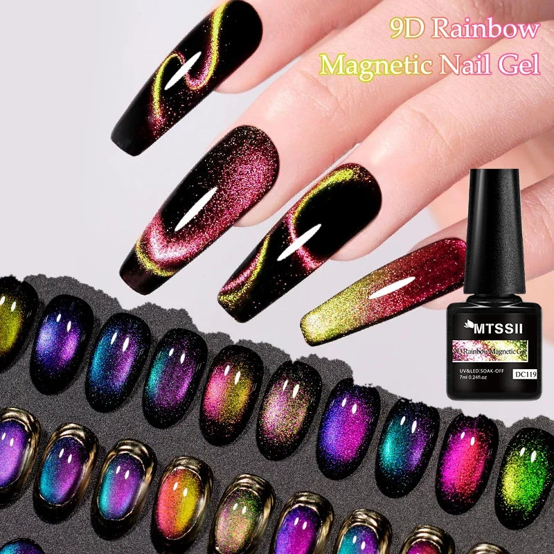 NNL Marketplace - 9D Rainbow Cat Gel Polish