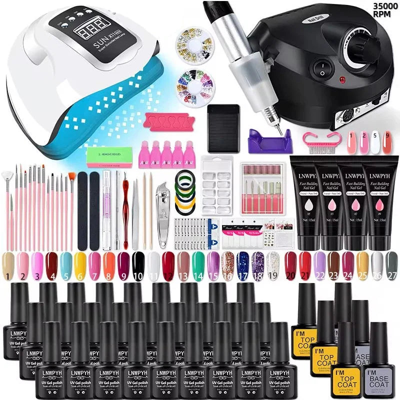NNL Marketplace - Nail Polish Kit with UV Lamp