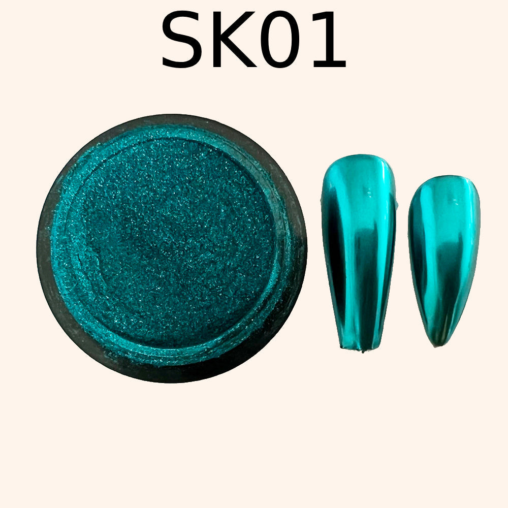Chrome Mirror Effect Powder Pearl “Kvadrat”-1
