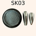 Chrome Mirror Effect Powder Pearl “Kvadrat”-3