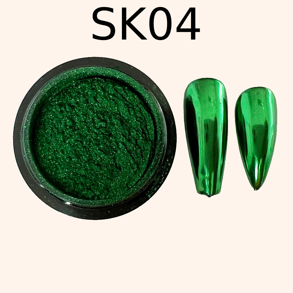 Chrome Mirror Effect Powder Pearl “Kvadrat”-4