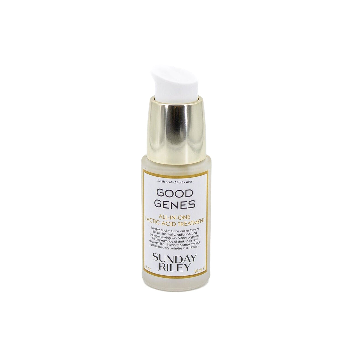 SUNDAY RILEY Good Genes Lactic Acid Treatment 1oz - New