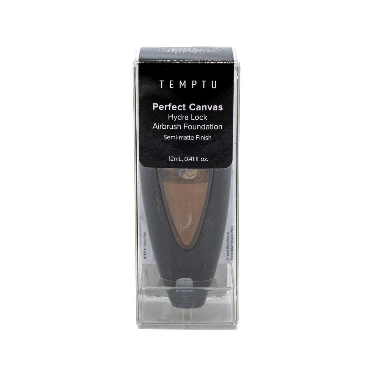 TEMPTU Perfect Canvas Hydra Lock Airbrush Airpod Foundation 13 SANDALWOOD 0.41oz - Imperfect Box