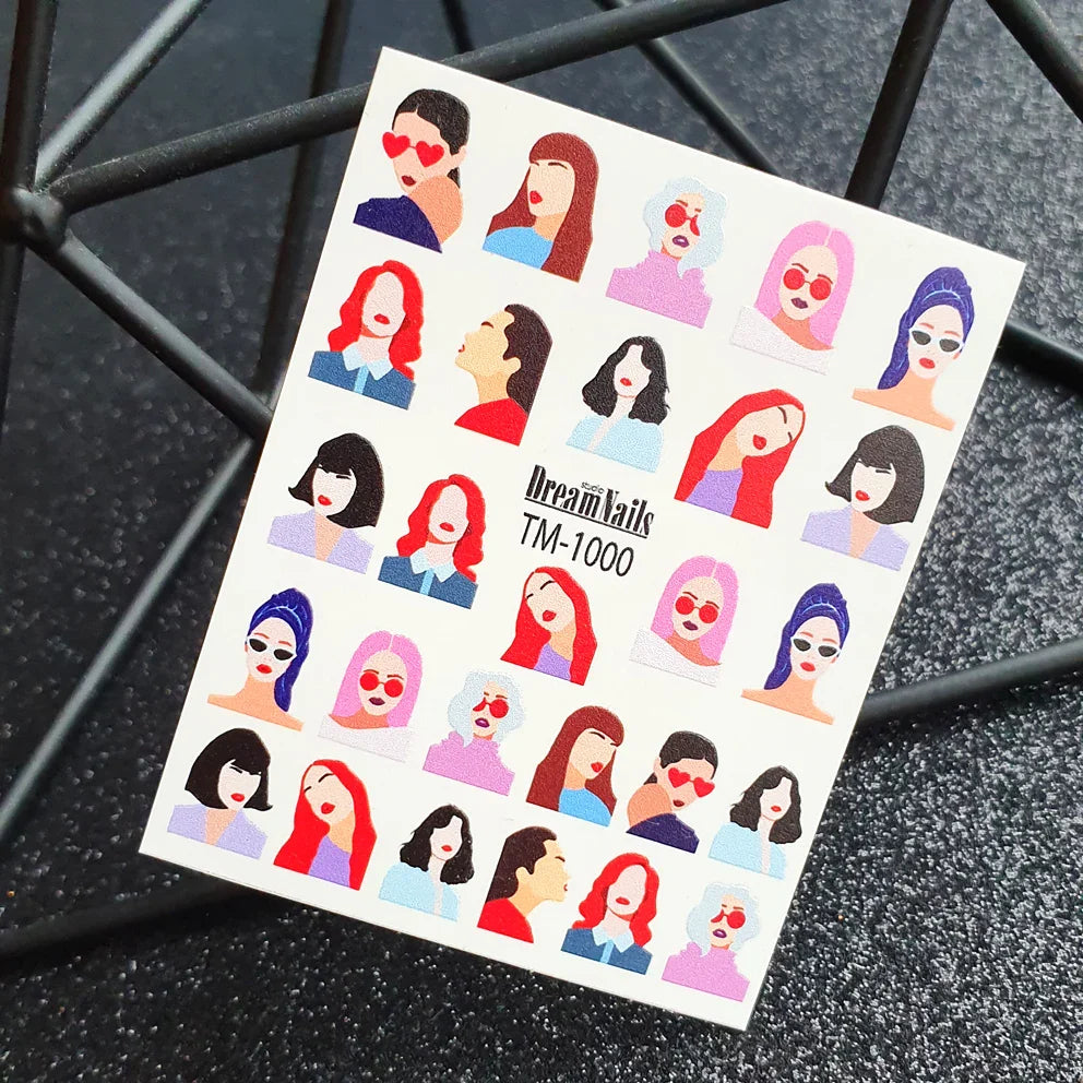 TM-1000 Nail Decal 2D-1