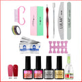 UV Phototherapy Nail Polish Glue Set-2