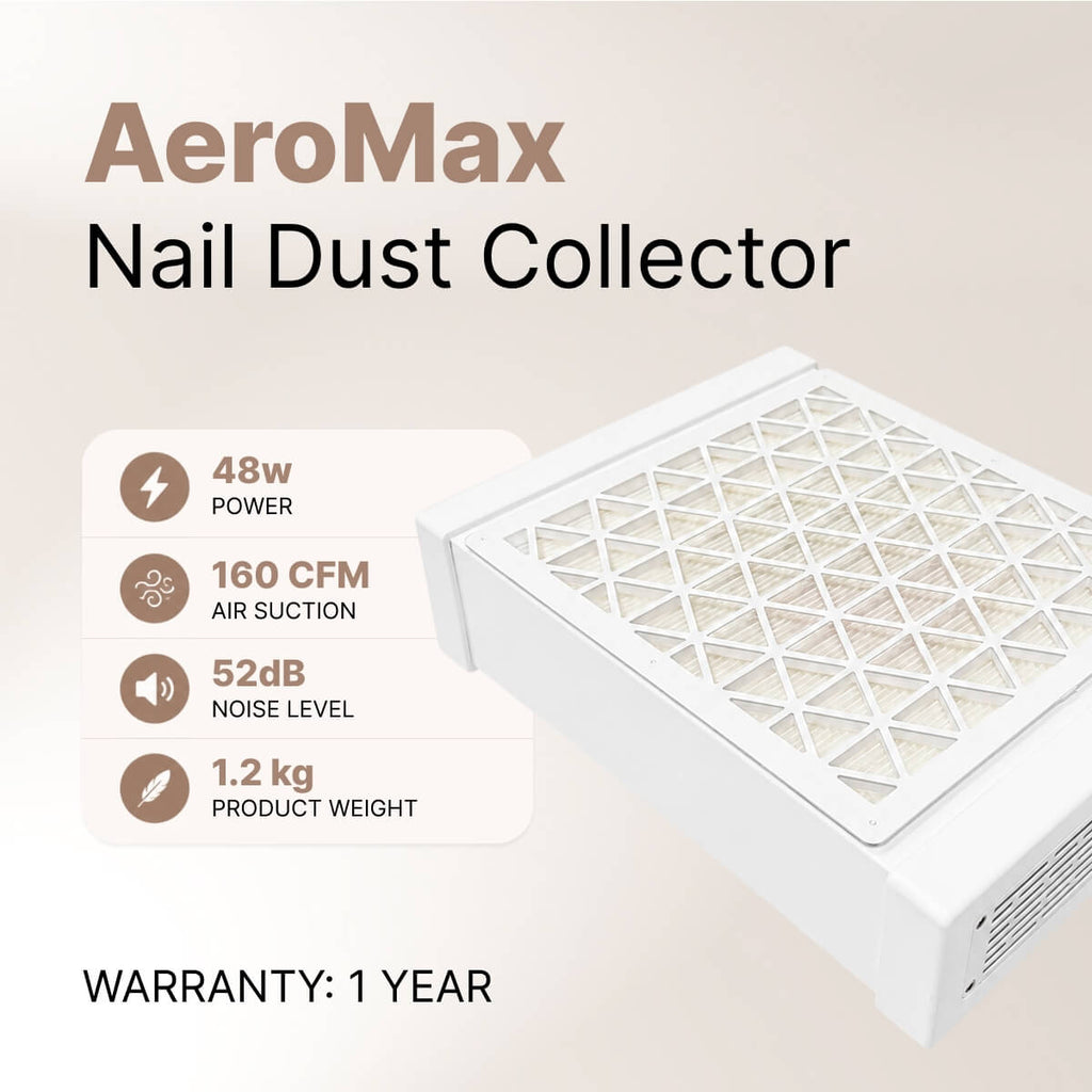 AeroMax - Nail Dust Collector Pink