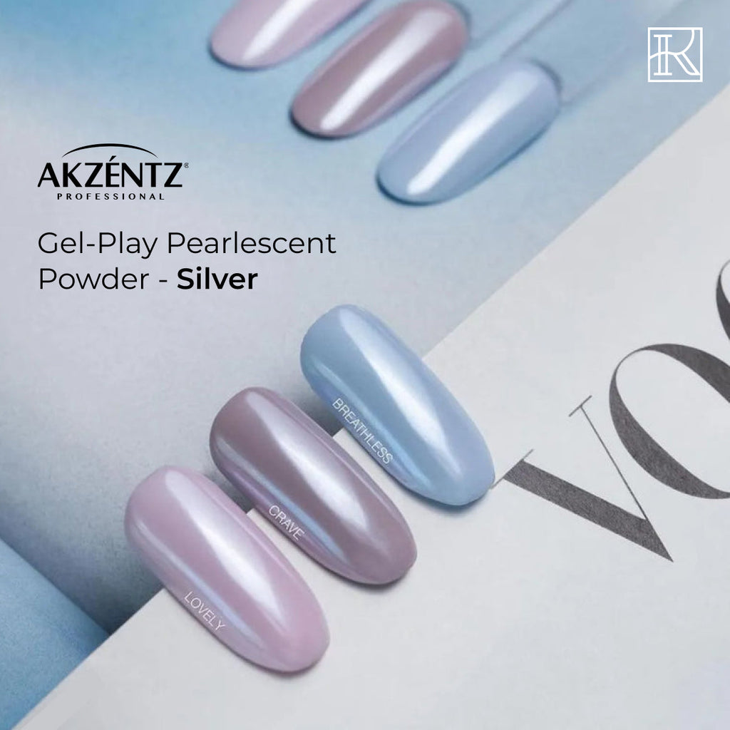 Akzentz - Pearlescent Powder Silver