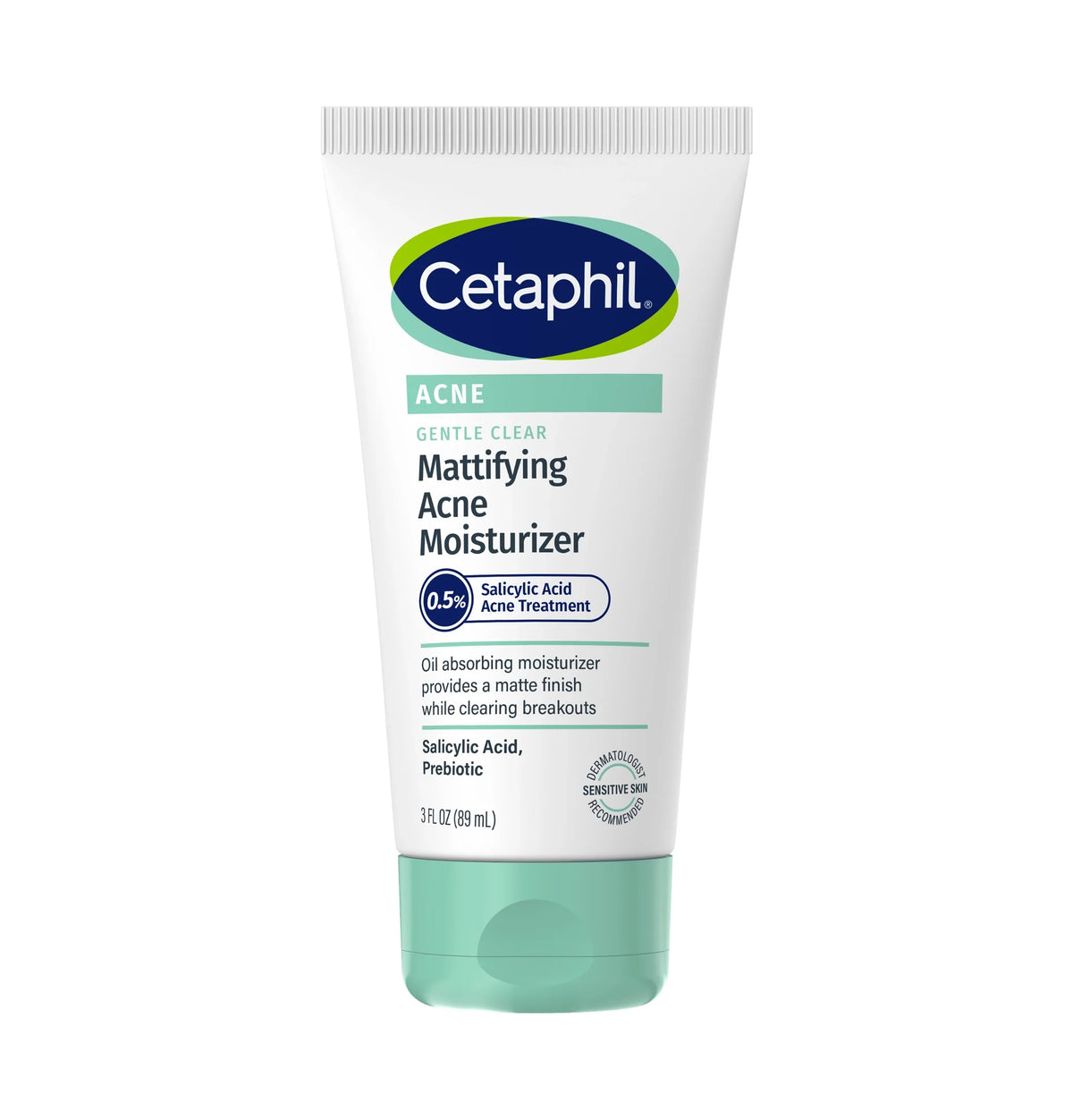 Cetaphil Gentle Clear Mattifying Acne Moisturizer 3 fl oz - New