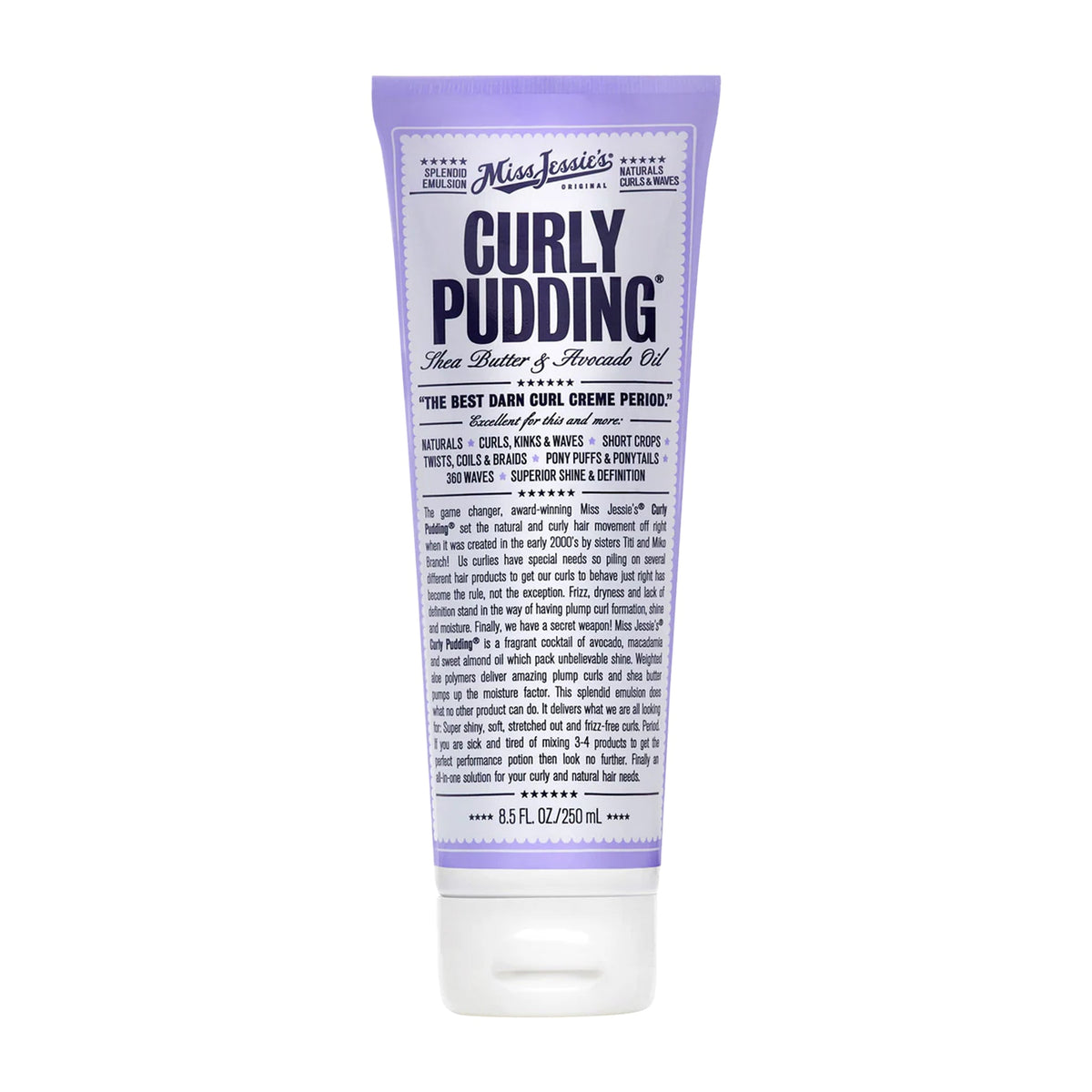 Miss Jessie's Curly Pudding Shea Butter & Sweet Almond Oil 8.5fl oz - New
