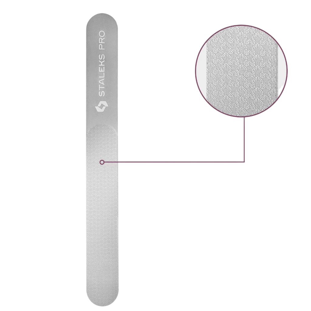 Laser Nail File EXPERT 11 165 mm (Wide Straight With Handle)  FE-11-165 -STALEKS