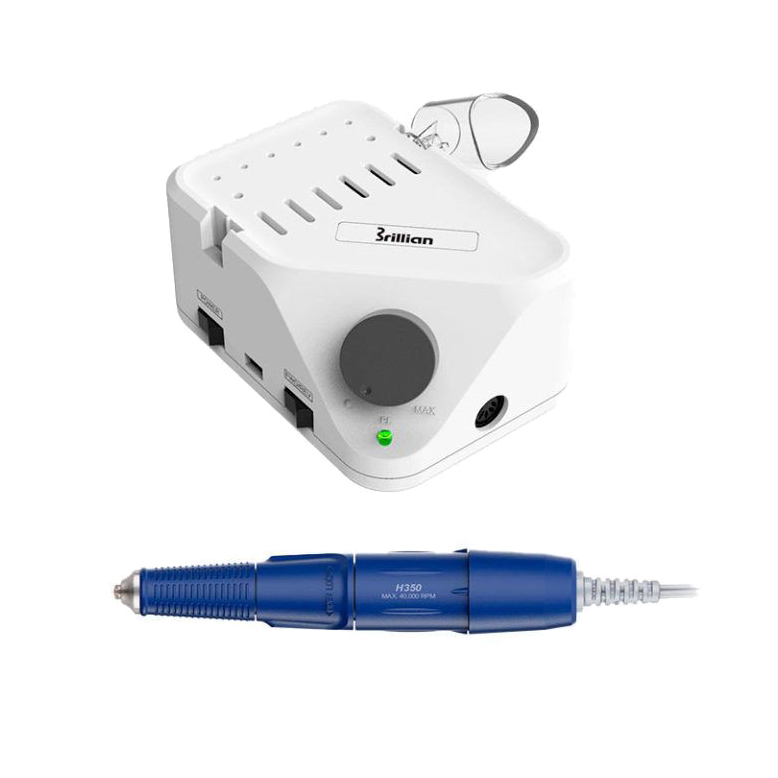 Saeshin BRILLIAN B350 / H350 Blue 35K Nail Drill-3