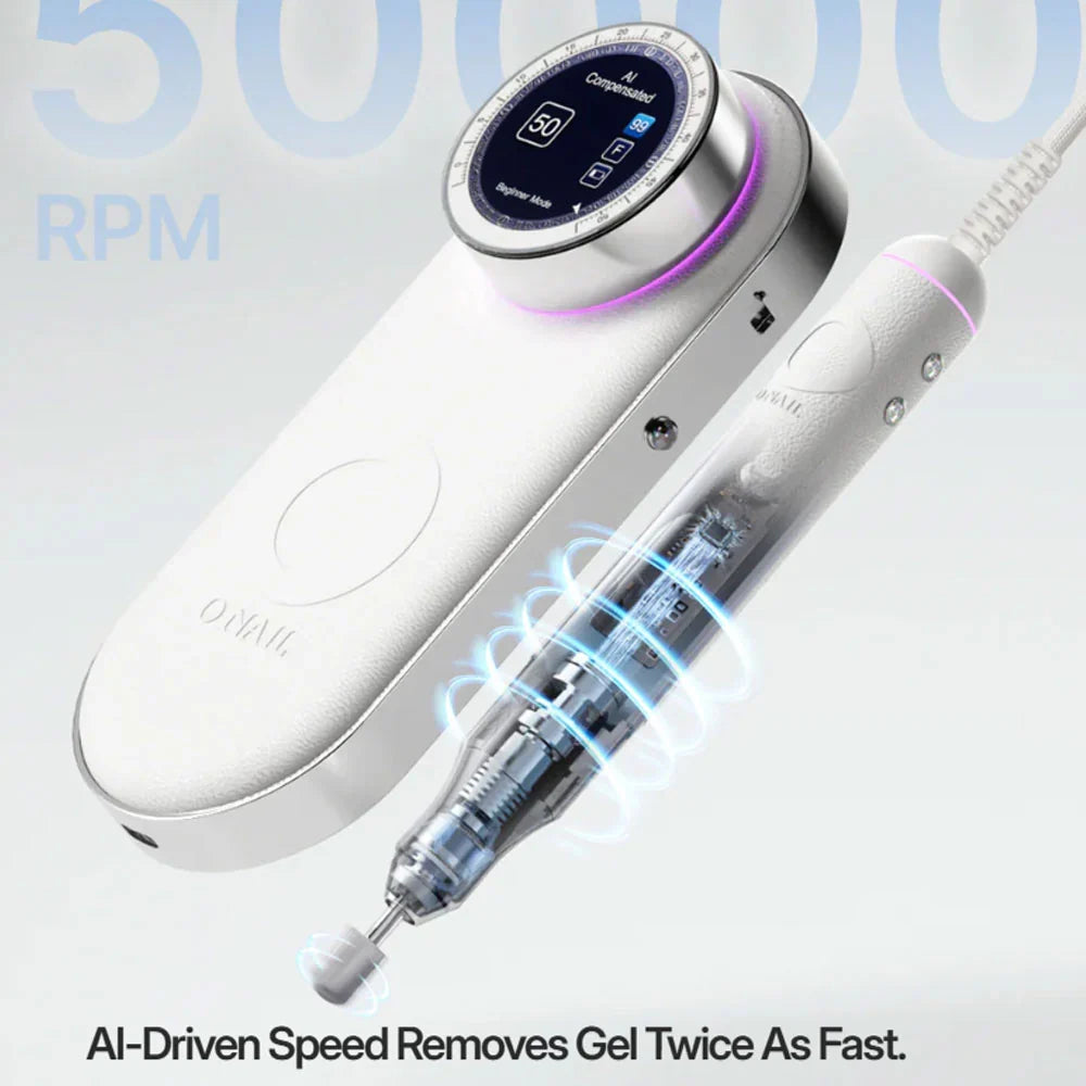 O NAIL AI Precision Pink Nail Drill-3