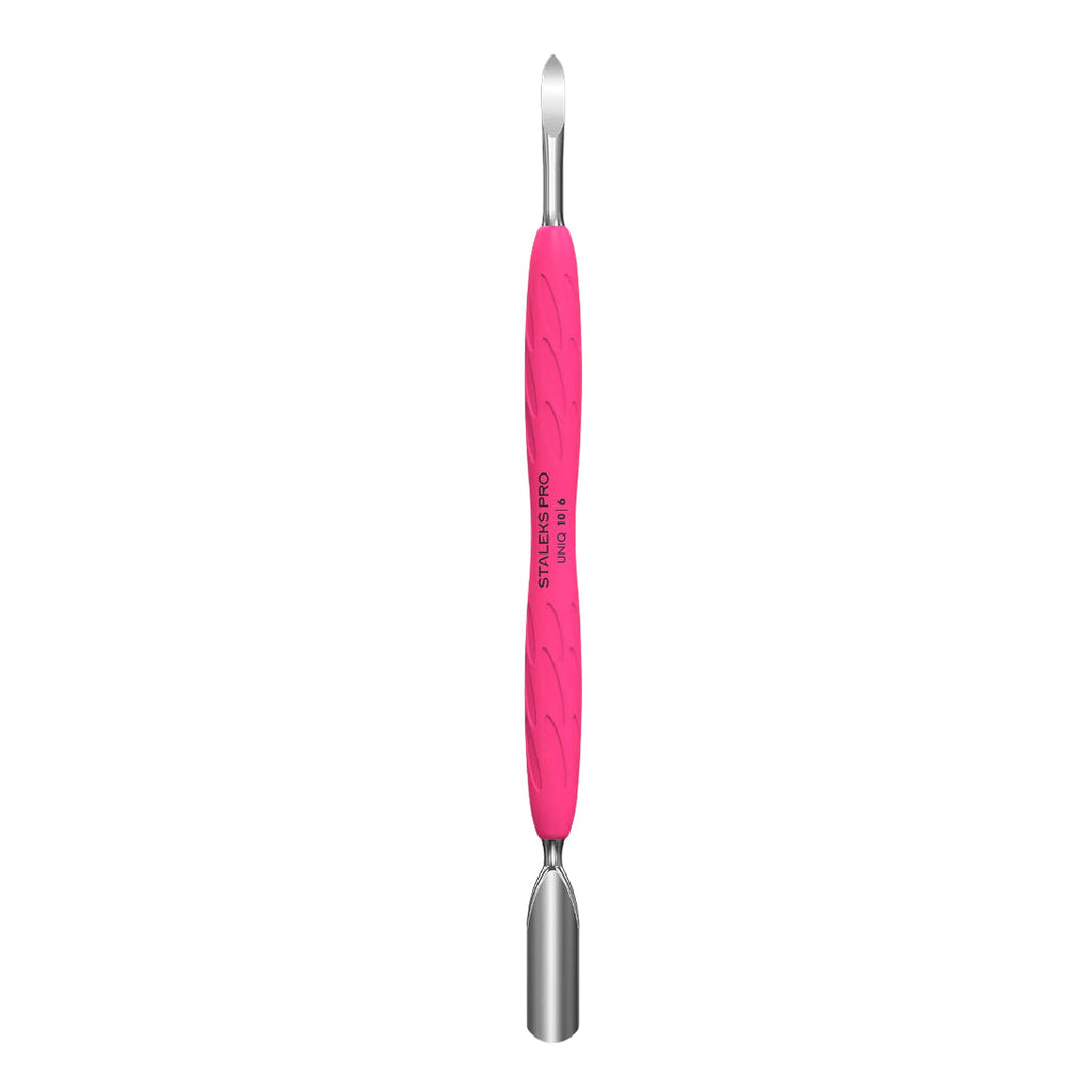 STALEKS - Manicure Pusher Gummy with Silicone Handle Uniq 10 Type 6-0